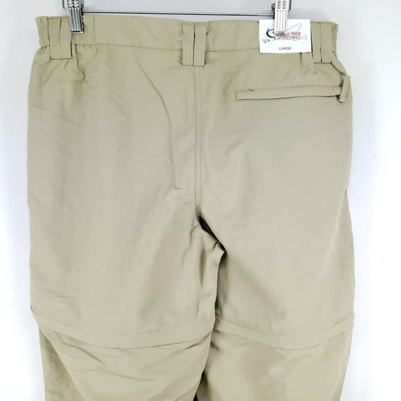 World Wide Sportsman Convertible Pants Men's Sz Large - Picture 4 of 7